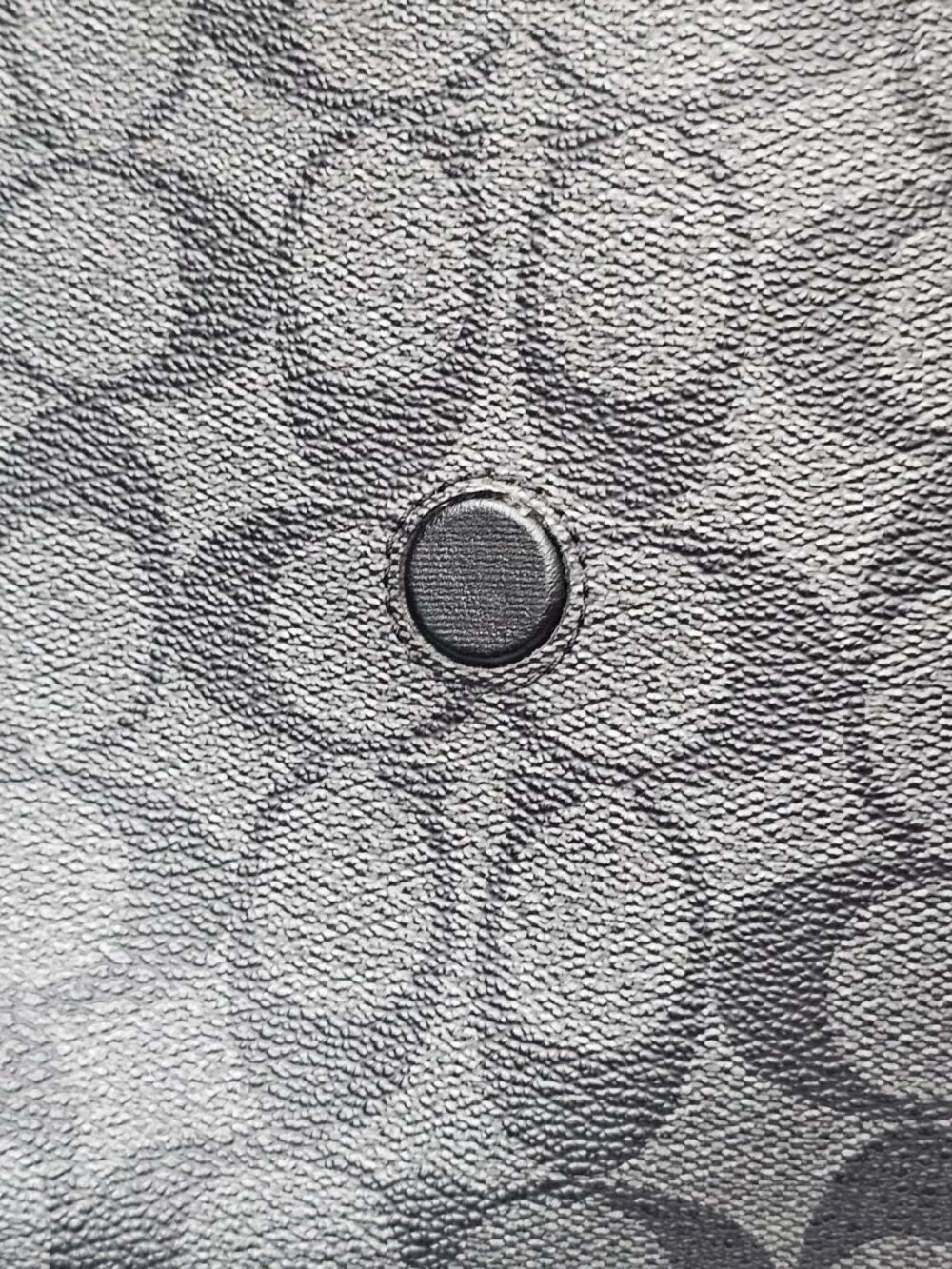 Coach Signature Monogram Crossbody Messenger Bag Black Charcoal Leather f54771 - Picture 10 of 14